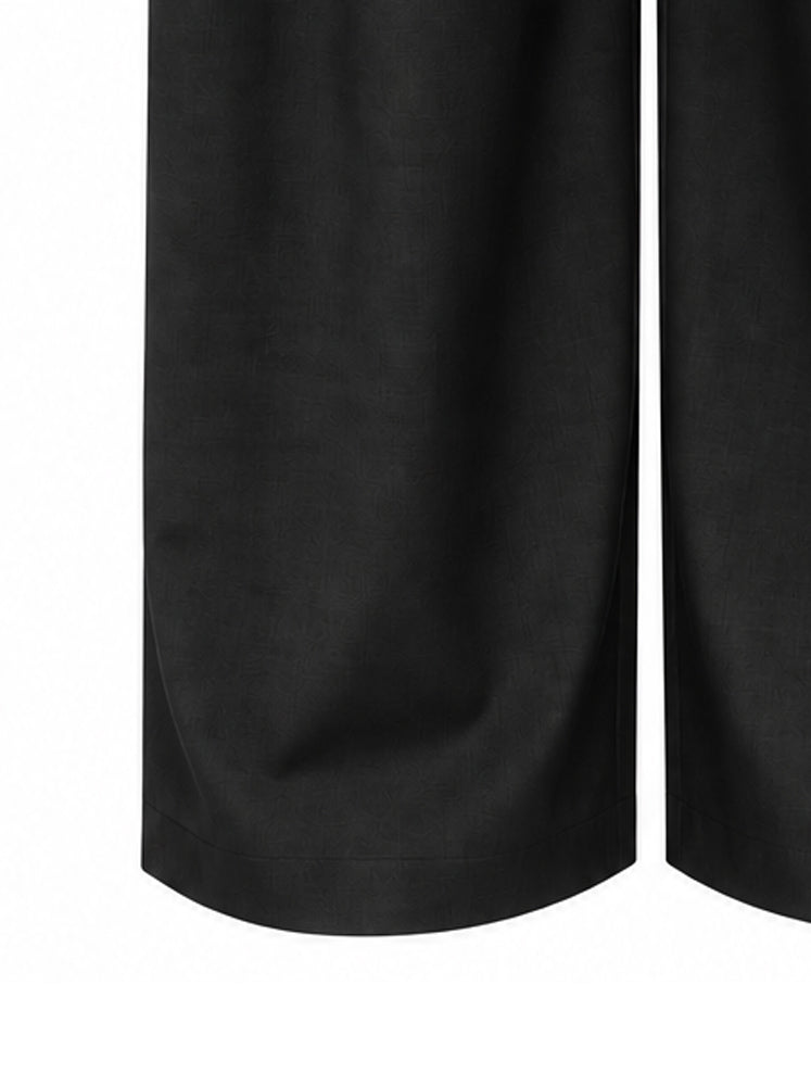 Pantaloni palazzo con cintura