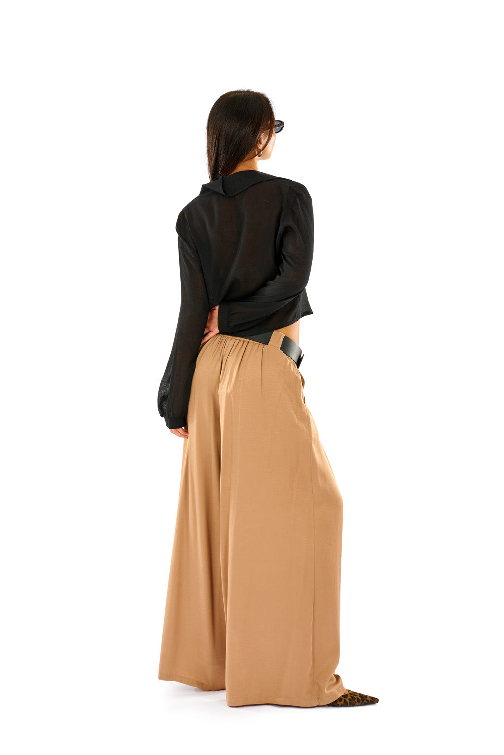 Camicia con dettagli in pizzo