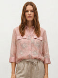 Camicia con ricamo