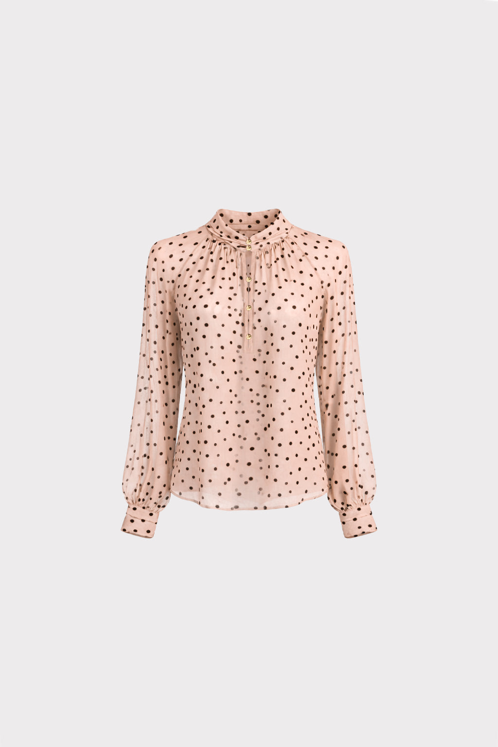 Blusa stampa pois