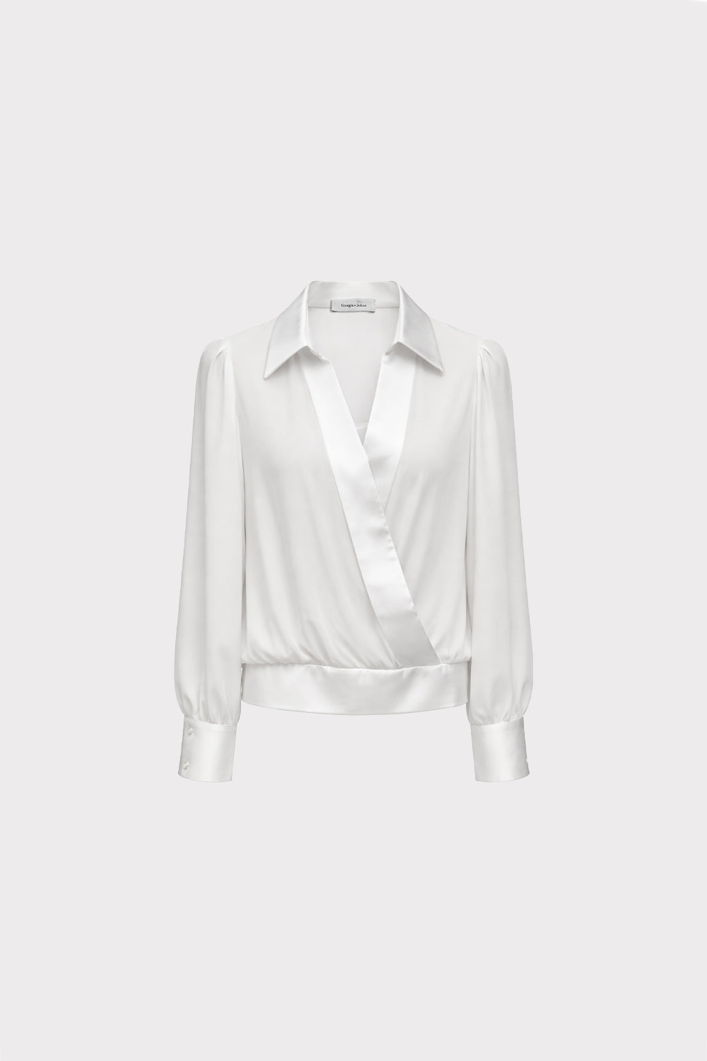 Blusa incrociata
