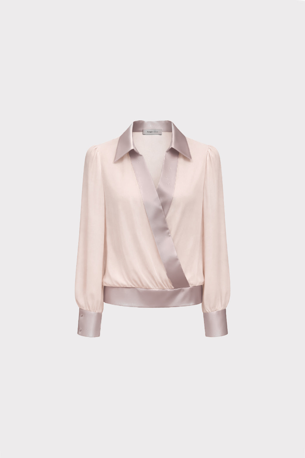 Blusa incrociata
