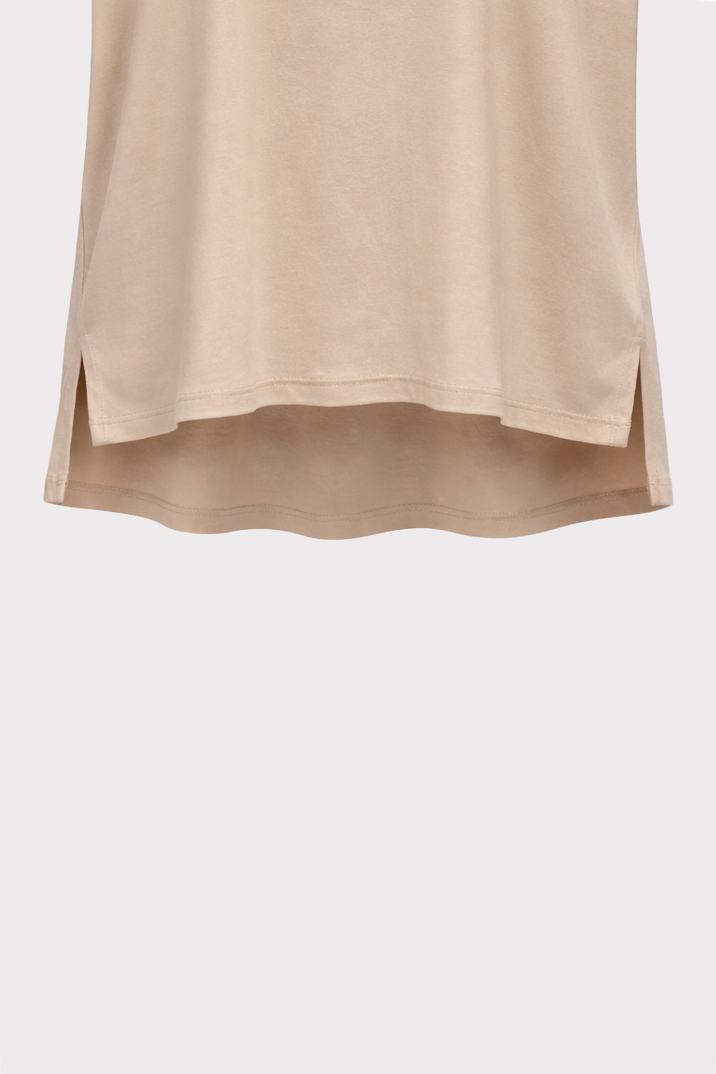 Blusa dettaglio raso