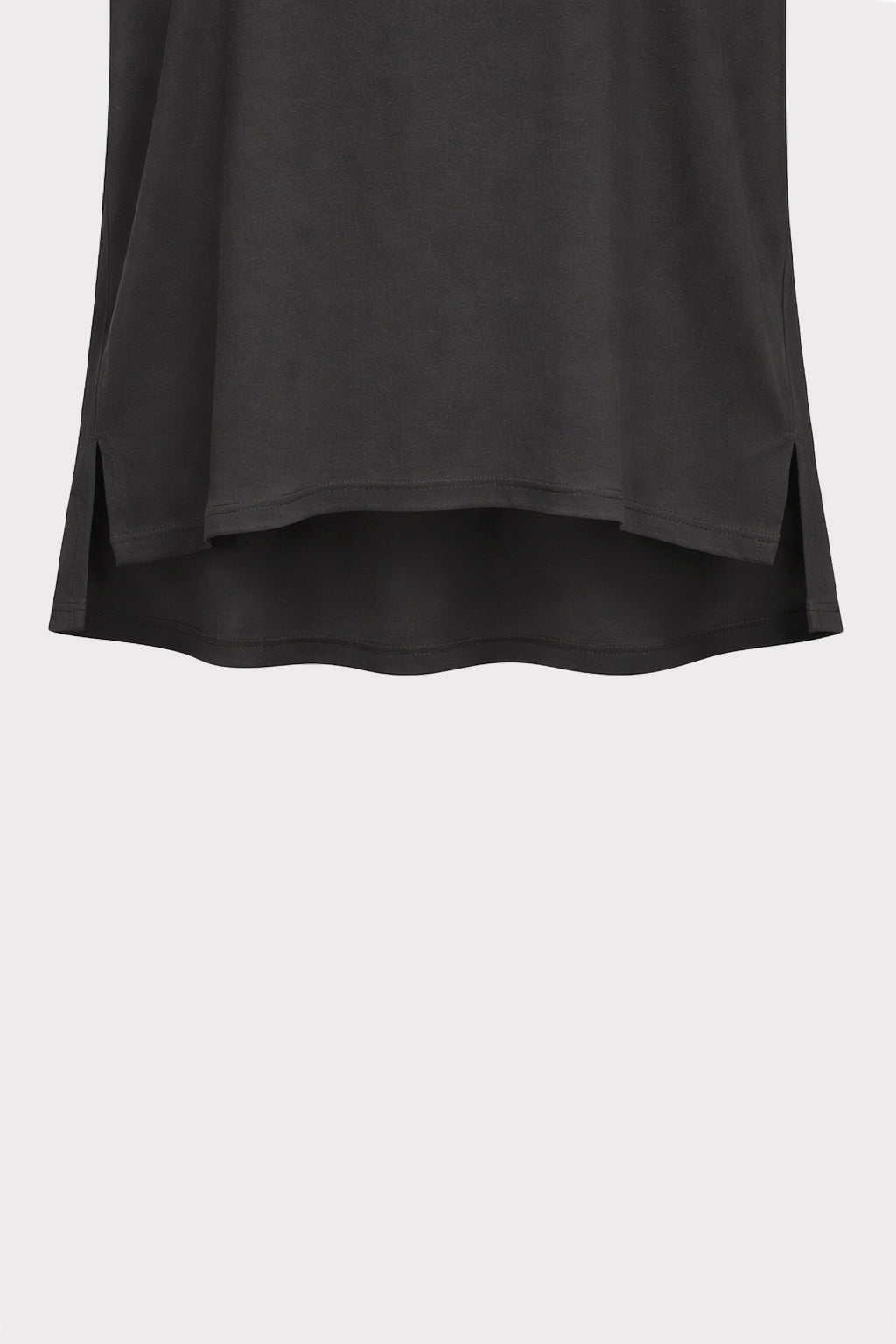 Blusa dettaglio raso