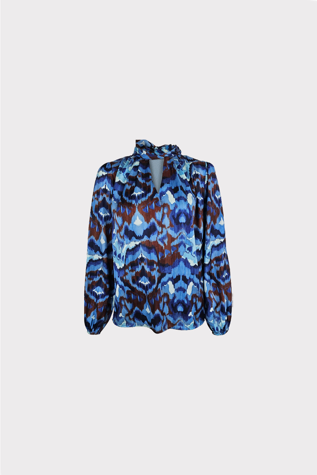 Blusa stampa astratta