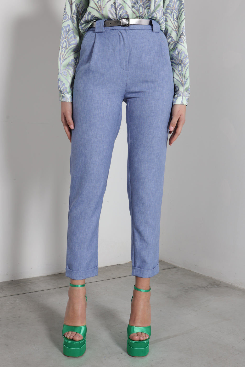 Pantalone retro elastico