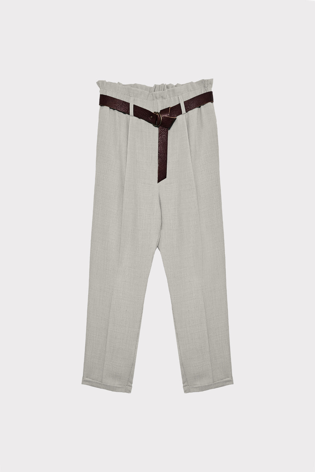 Pantalone caramella con cintura