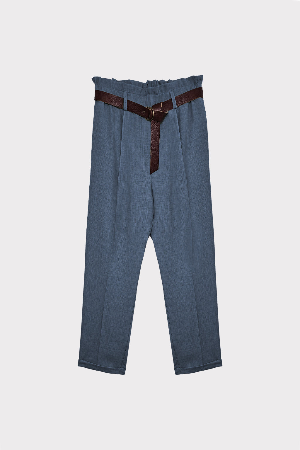 Pantalone caramella con cintura