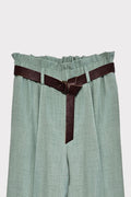 Pantalone caramella con cintura