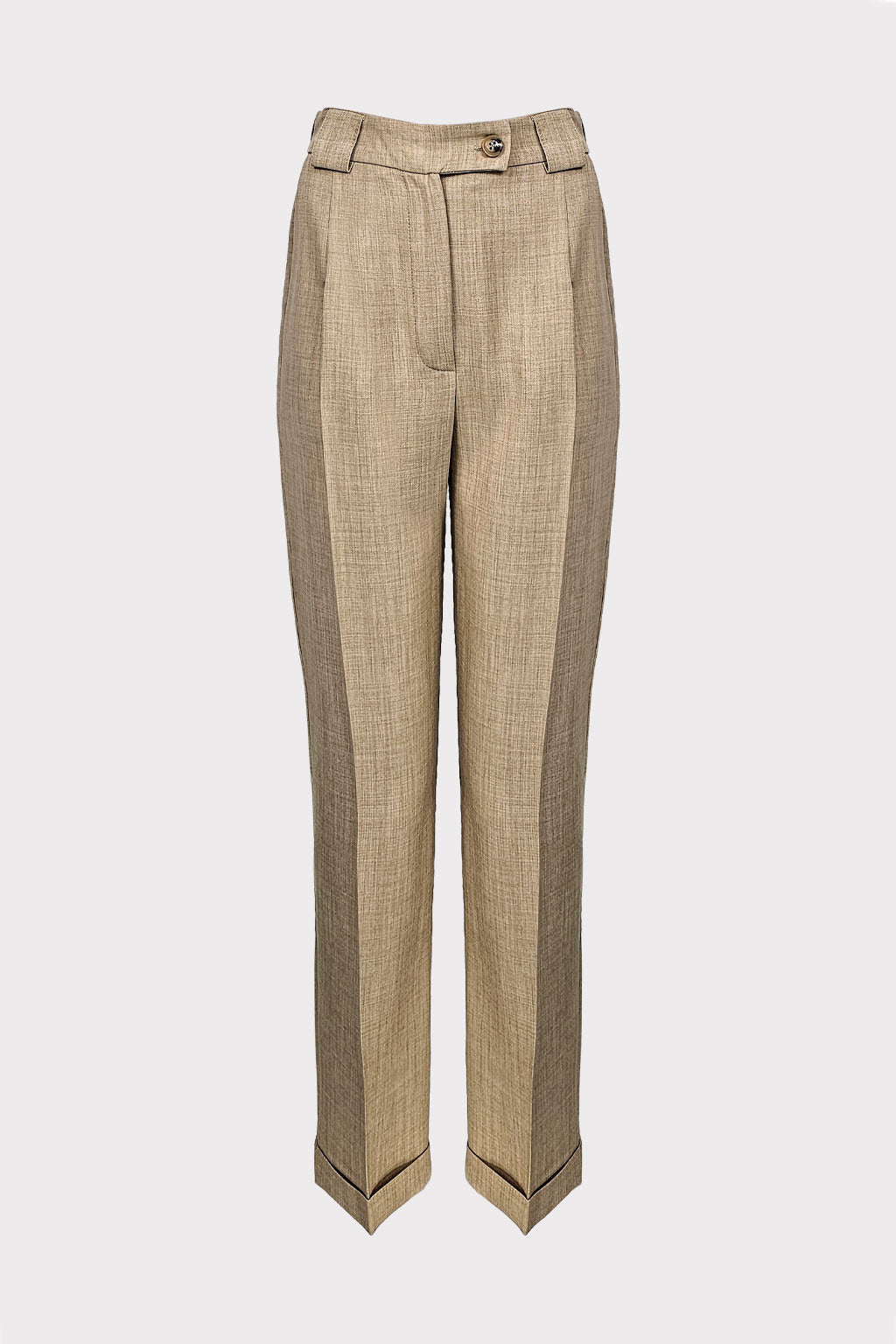 Pantalone retro elastico con passanti
