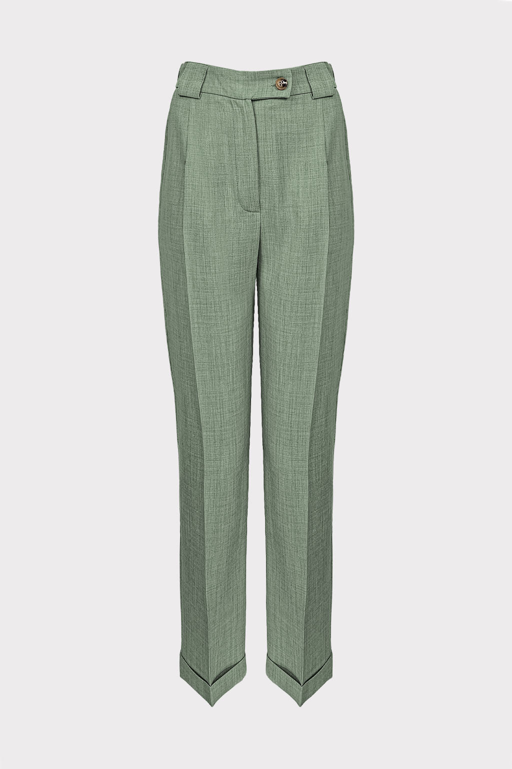 Pantalone retro elastico con passanti