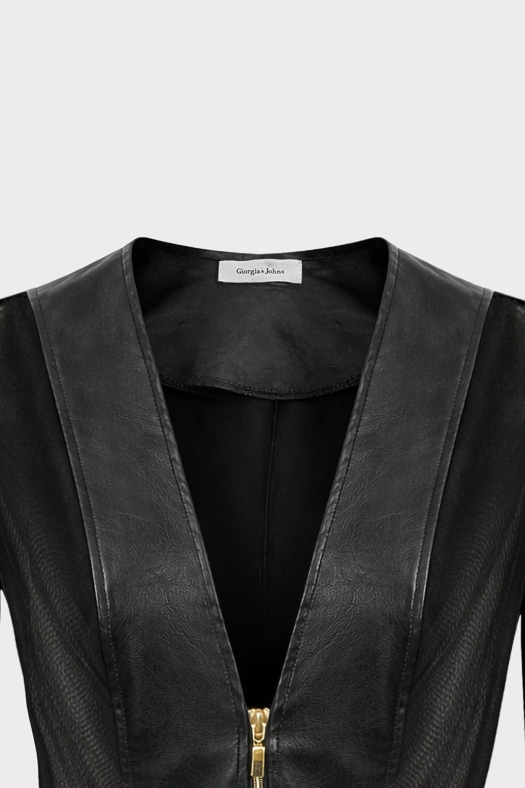 Giubbino cropped eco e guaina