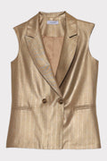 Gilet riga placcata