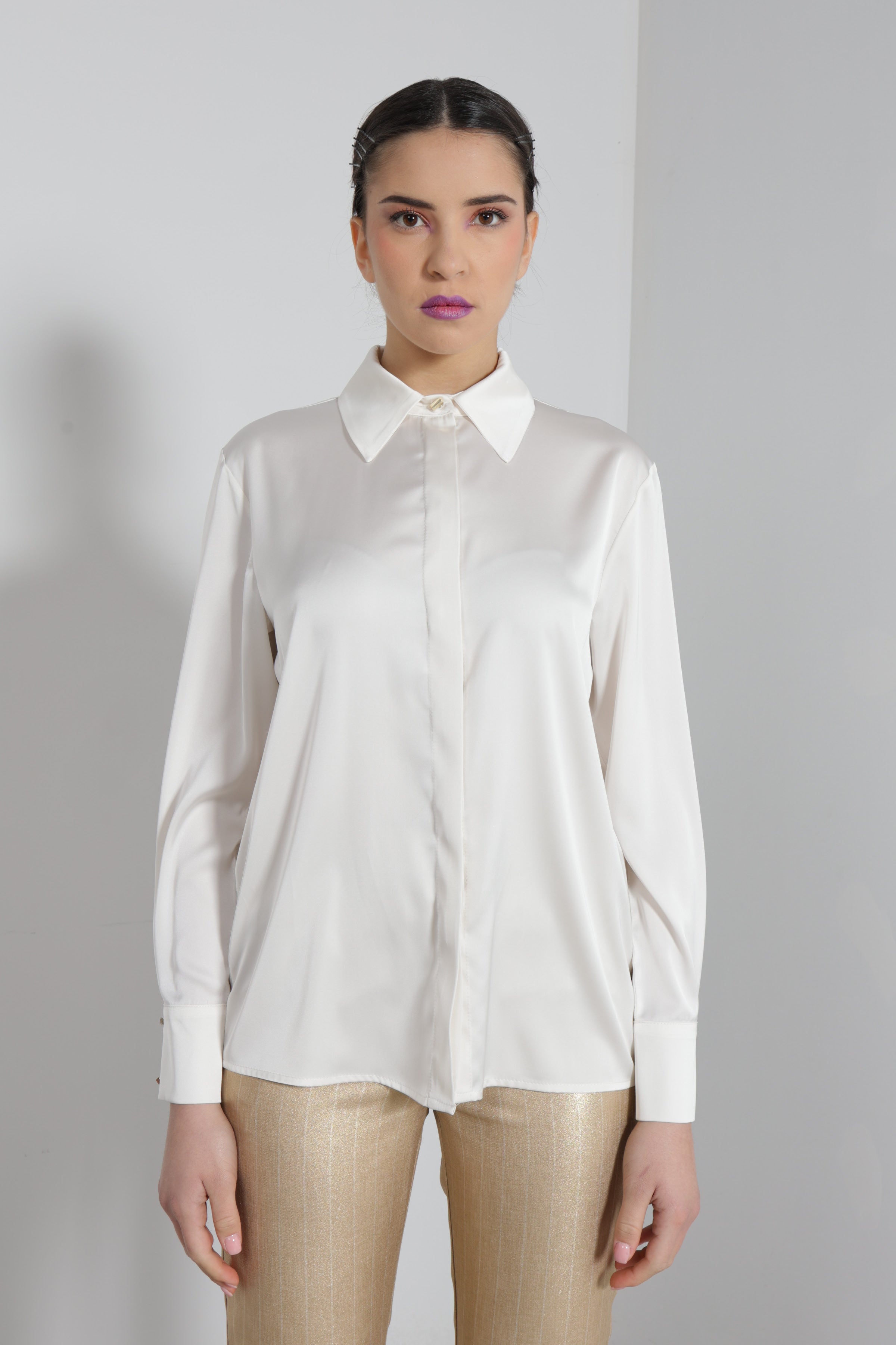Camicia raso
