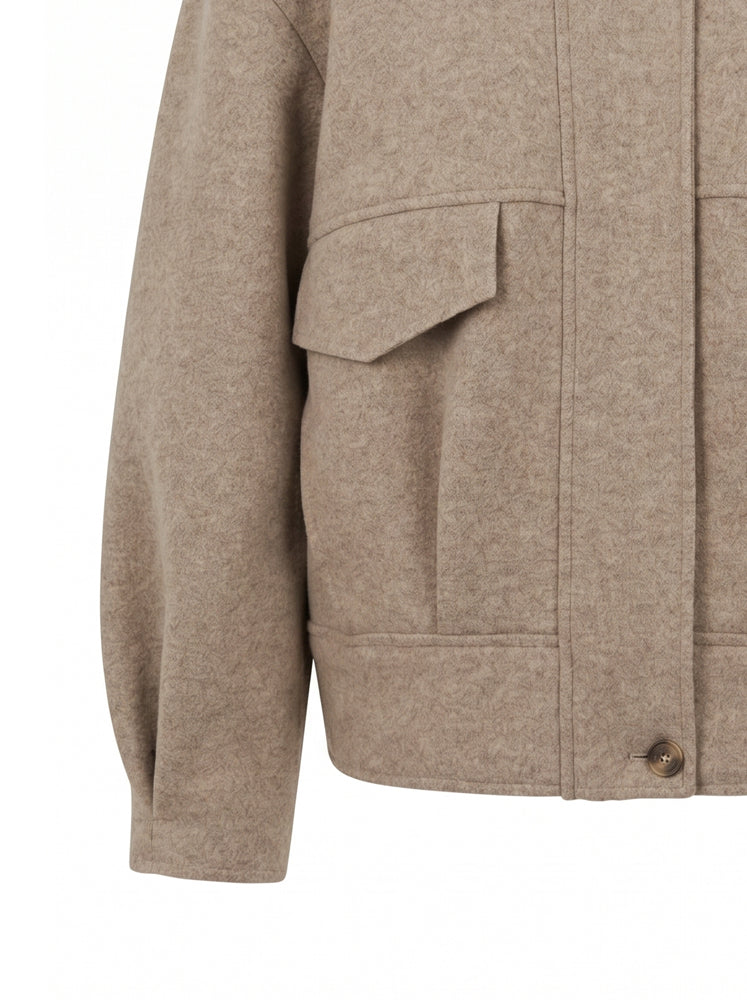 Bomber corto con tasconi