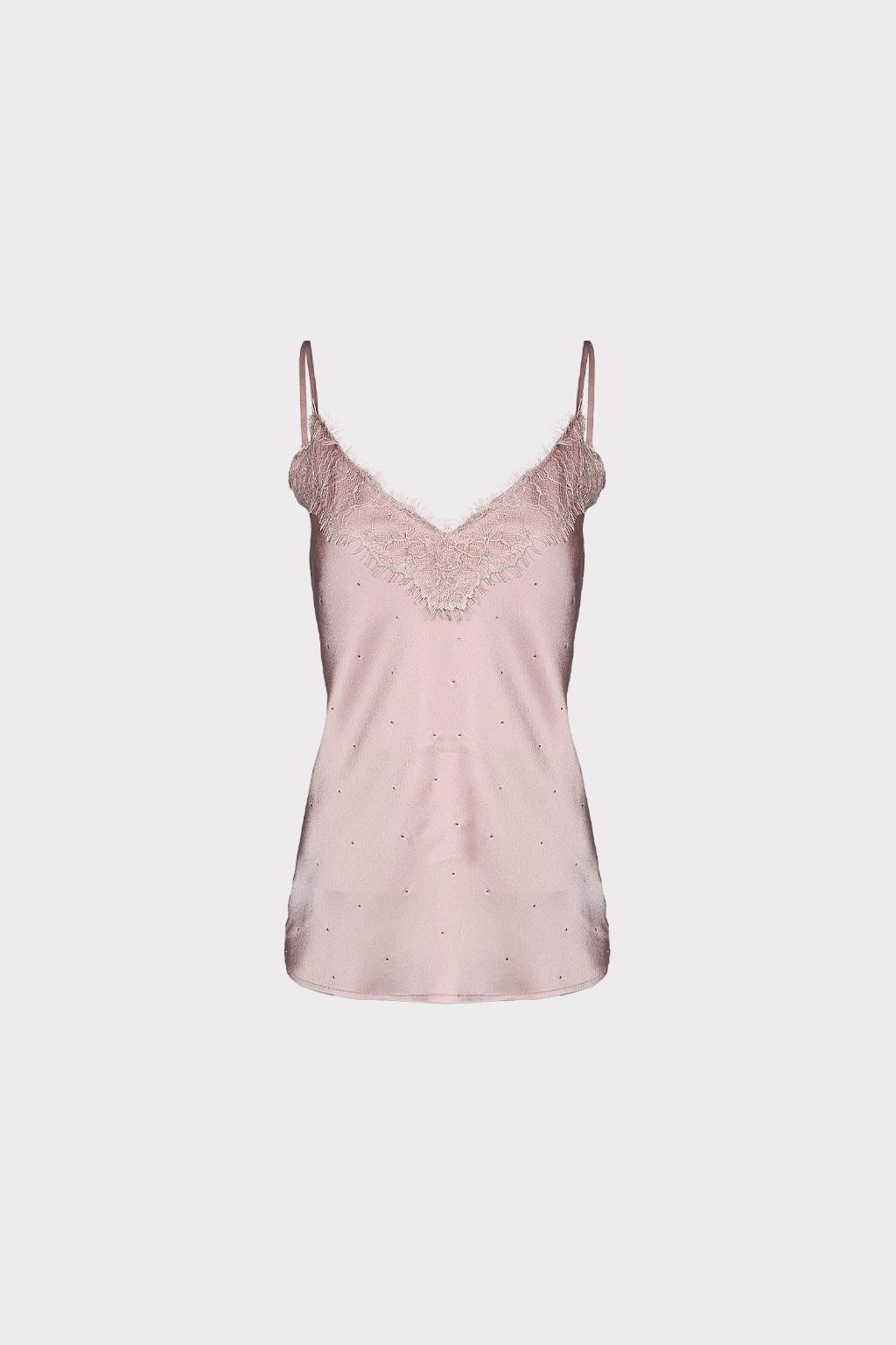 Smanicato raso pizzo e strass