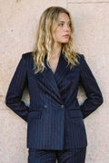 Blazer doppiopetto gessato