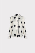 Blusa pois sfumato