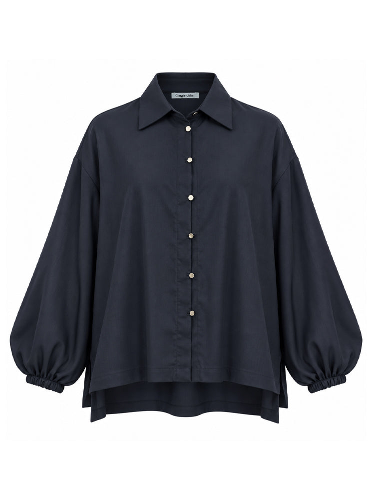 Camicia fluida over