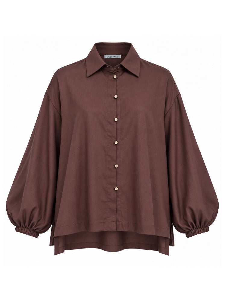 Camicia fluida over