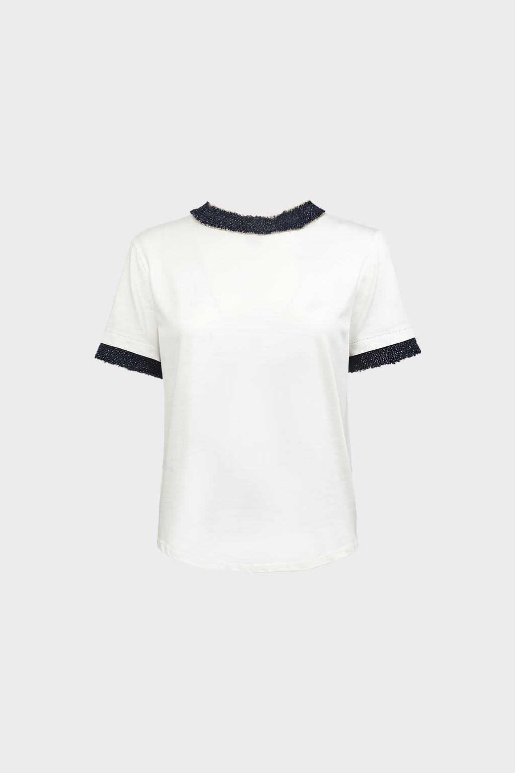 T-Shirt dettagli boucle'