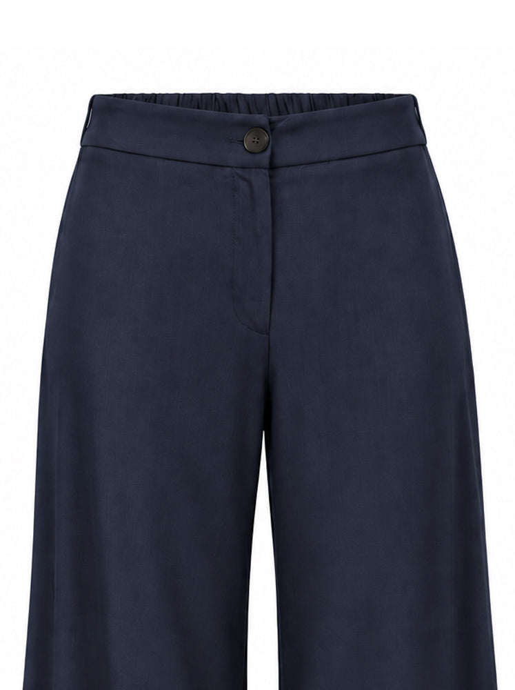 Pantaloni fluidi gamba ampia