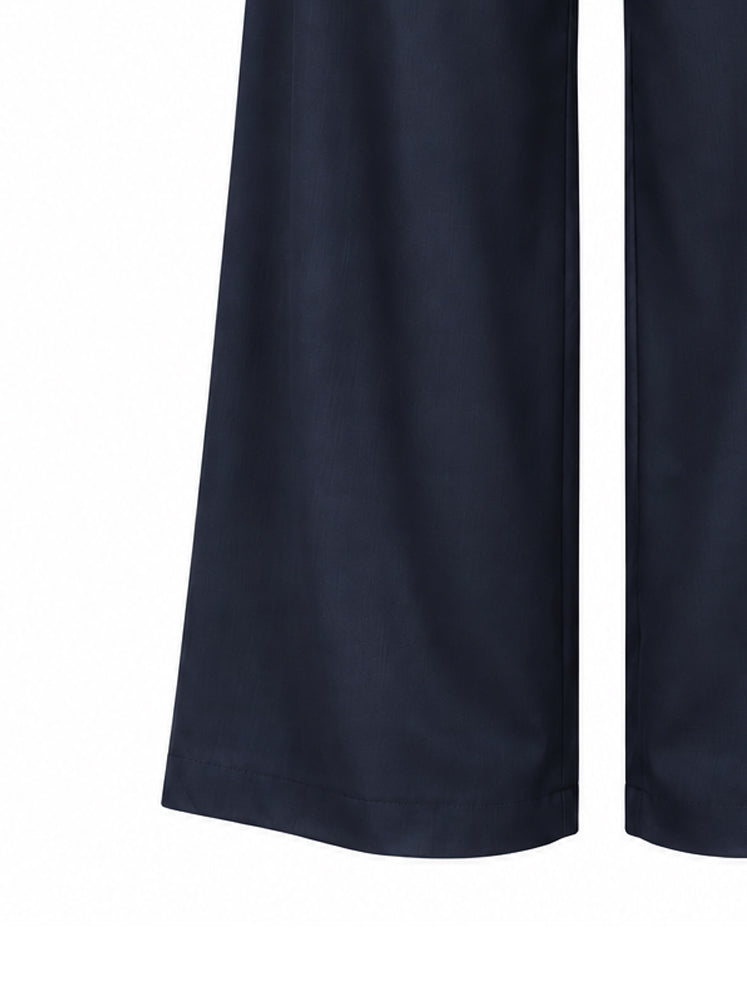 Pantaloni fluidi gamba ampia