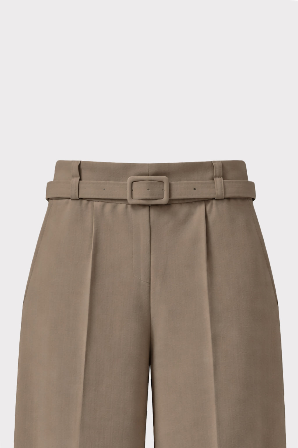 Pantalone gamba dritta con cintura