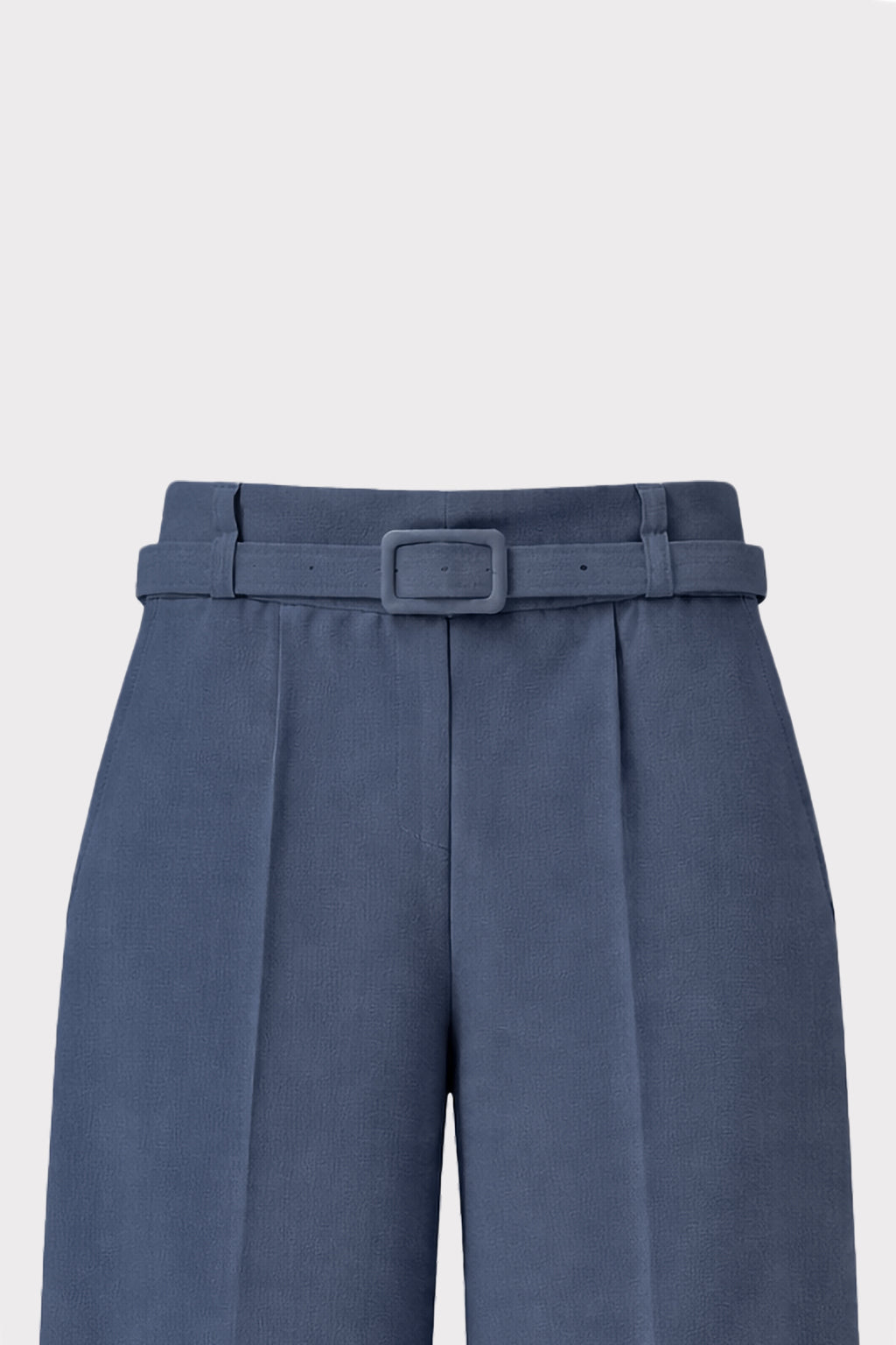 Pantalone gamba dritta con cintura
