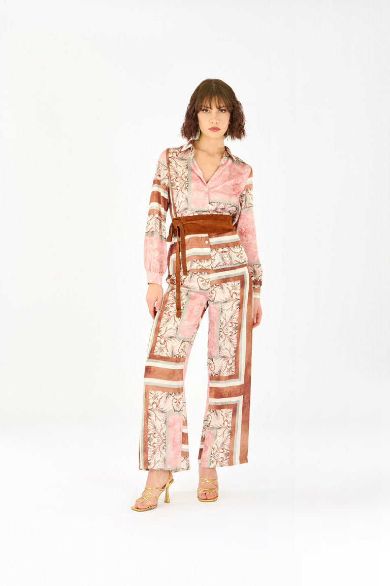 Pantalone patchwork
