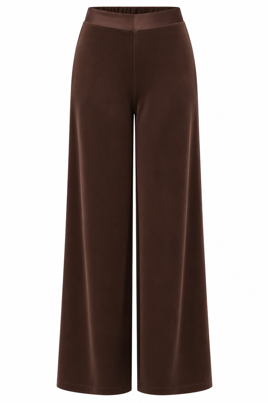 Pantaloni palazzo inserti raso