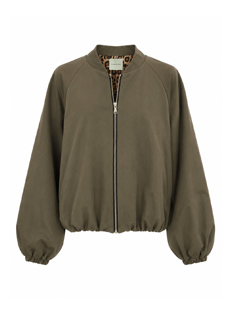 Bomber fodera animalier