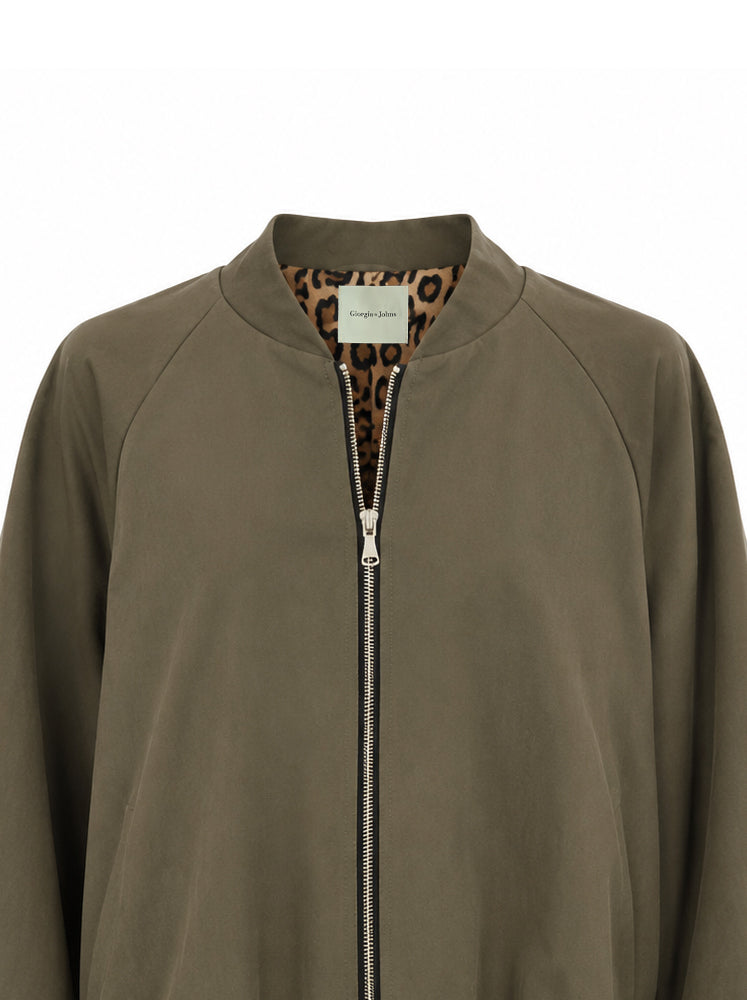 Bomber fodera animalier