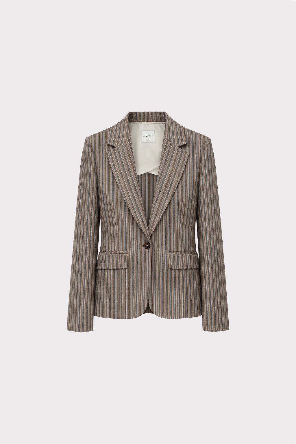 Blazer righe verticali