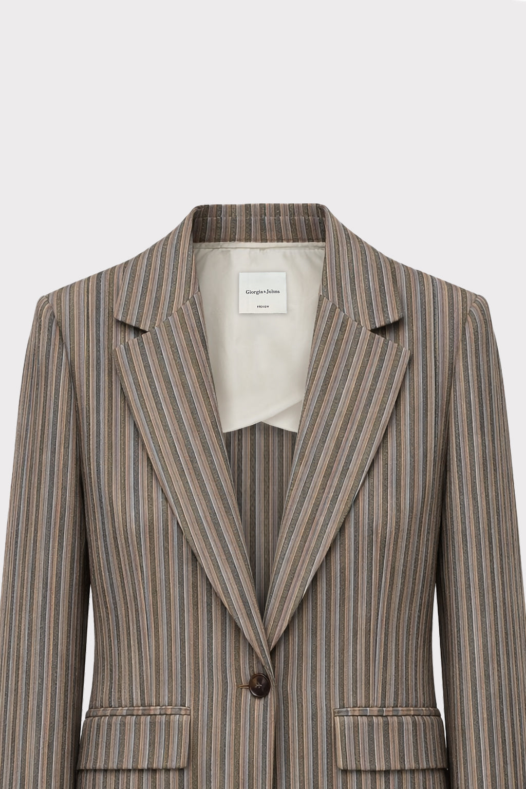 Blazer righe verticali