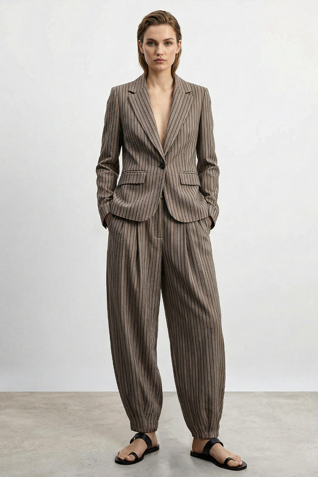 Pantalone righe verticali