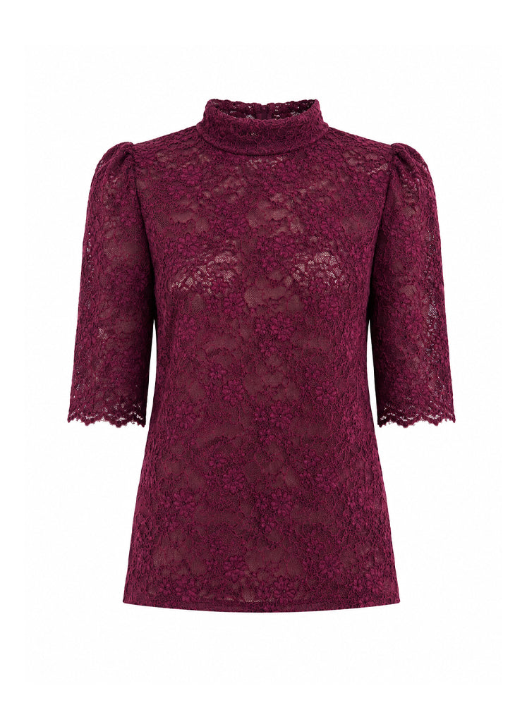 Blusa in pizzo