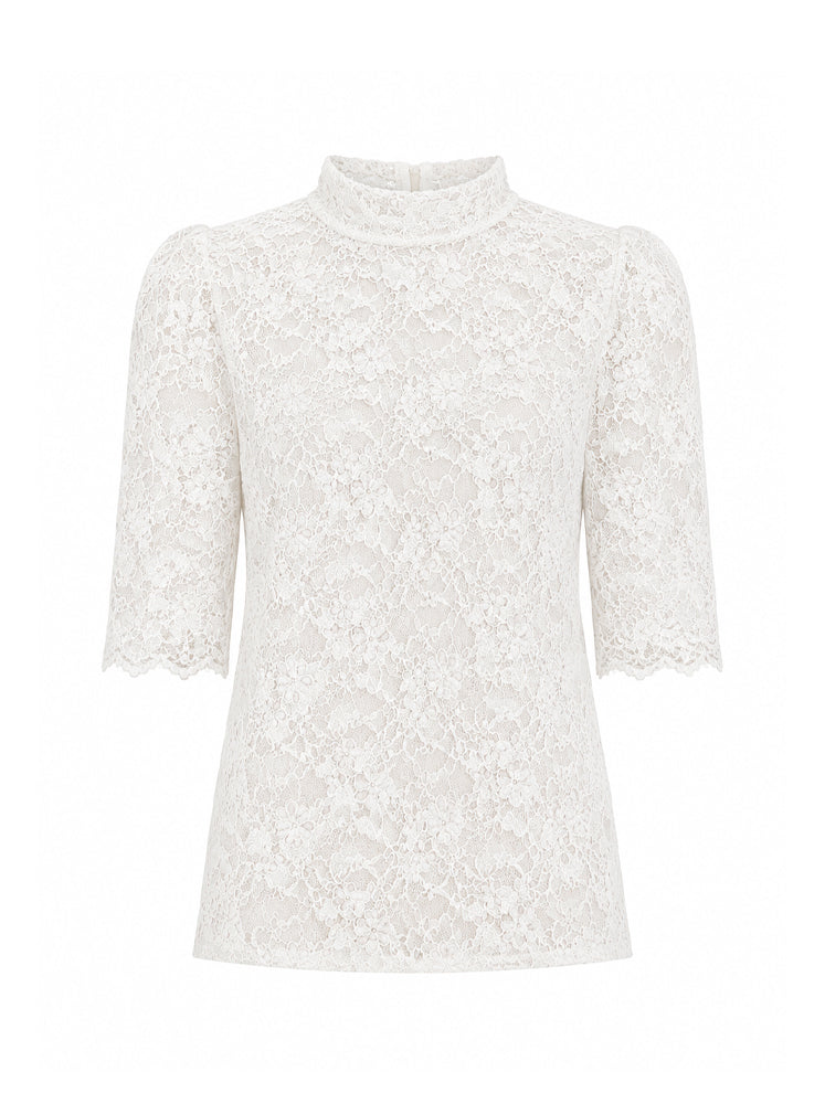 Blusa in pizzo