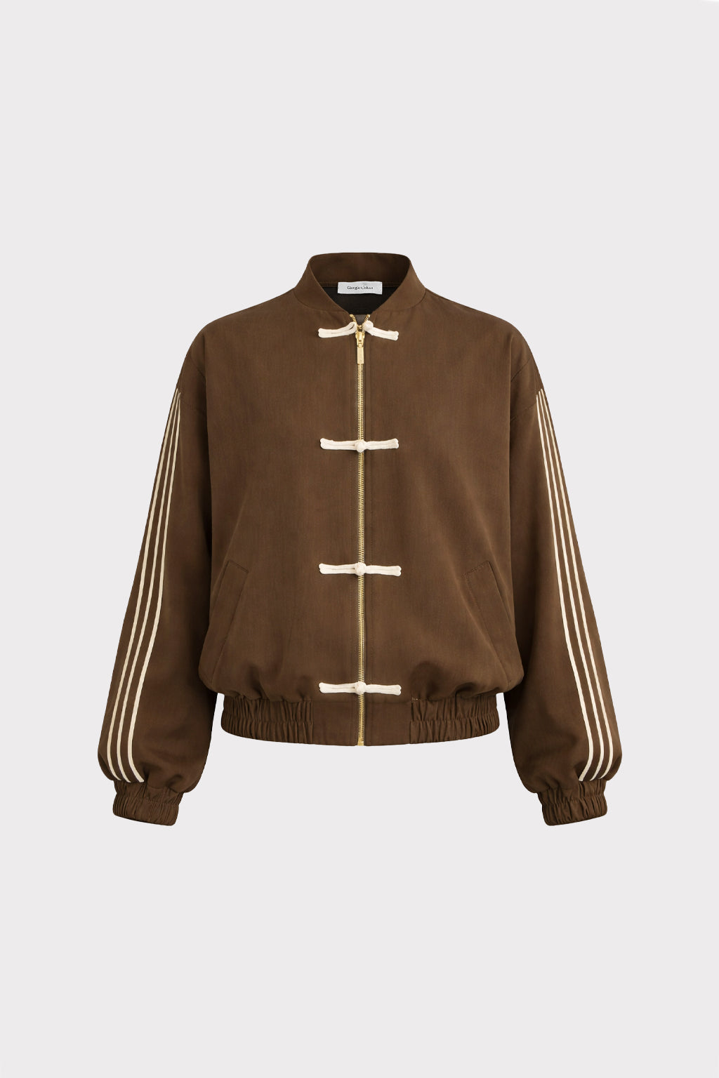 Bomber chiusura decorativa