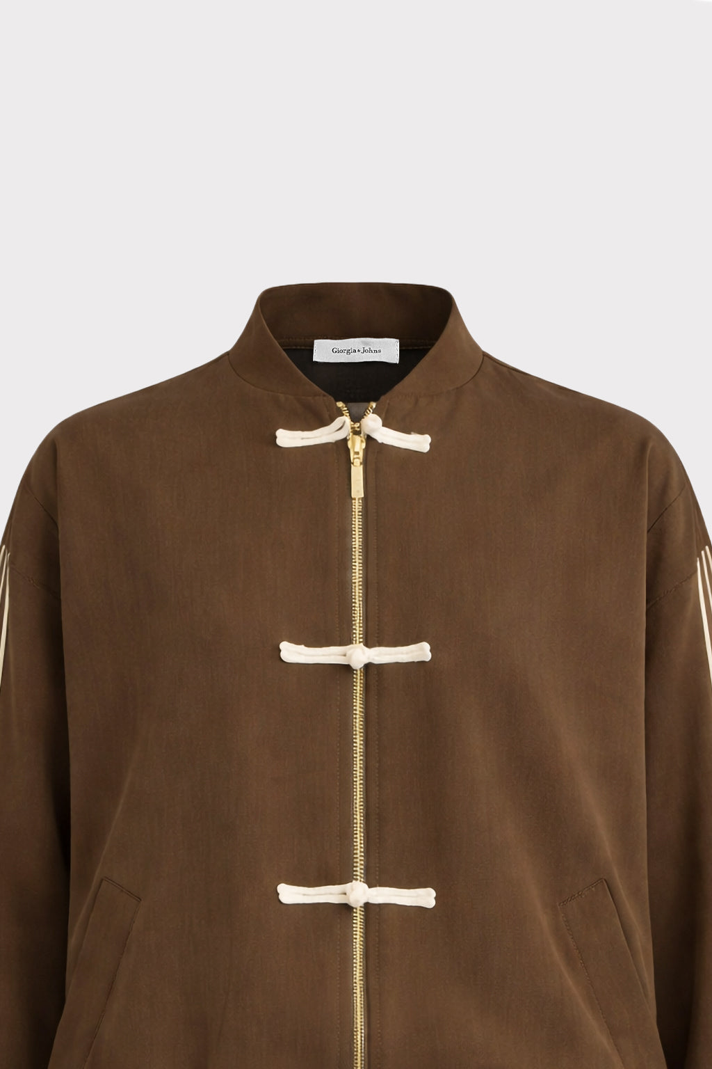 Bomber chiusura decorativa