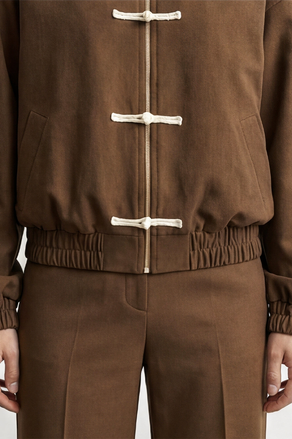 Pantalone tessuto fluido