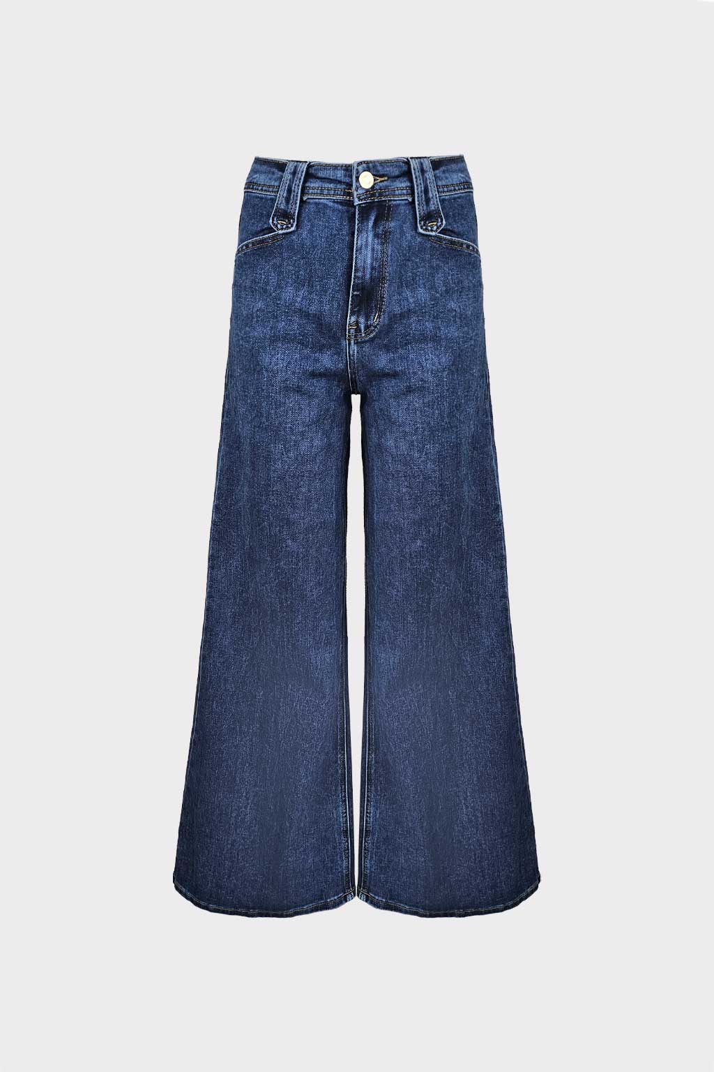 Jeans gamba larga