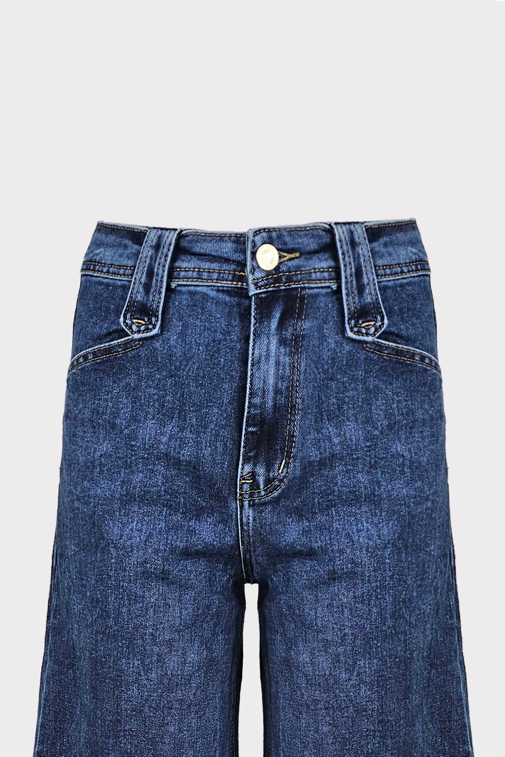 Jeans gamba larga
