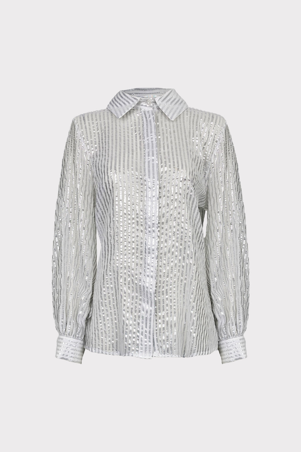 Camicia riga lurex