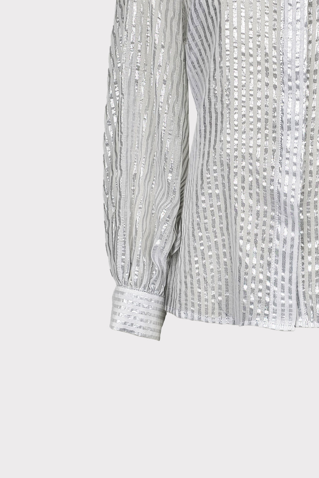 Camicia riga lurex