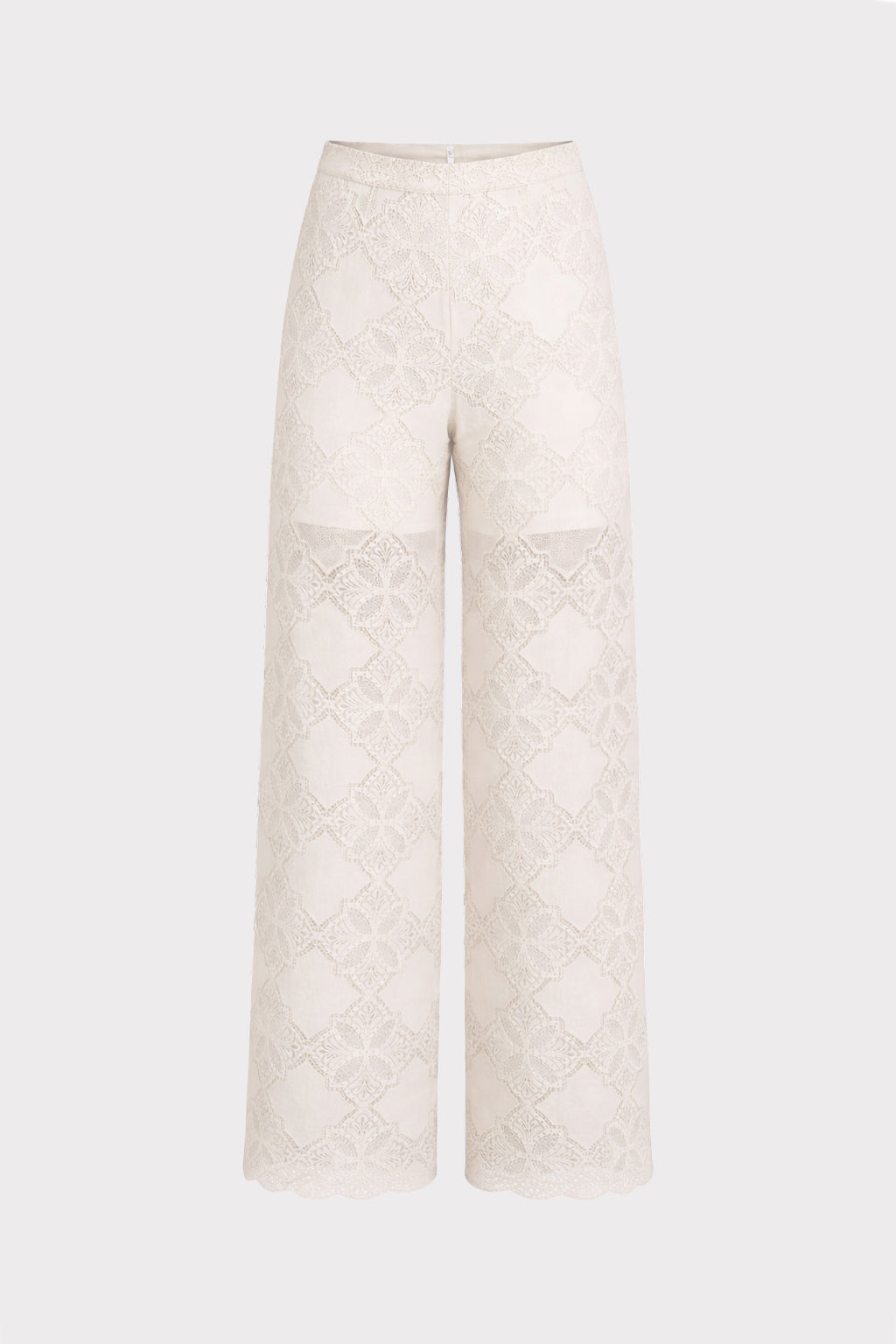Pantalone in macrame'