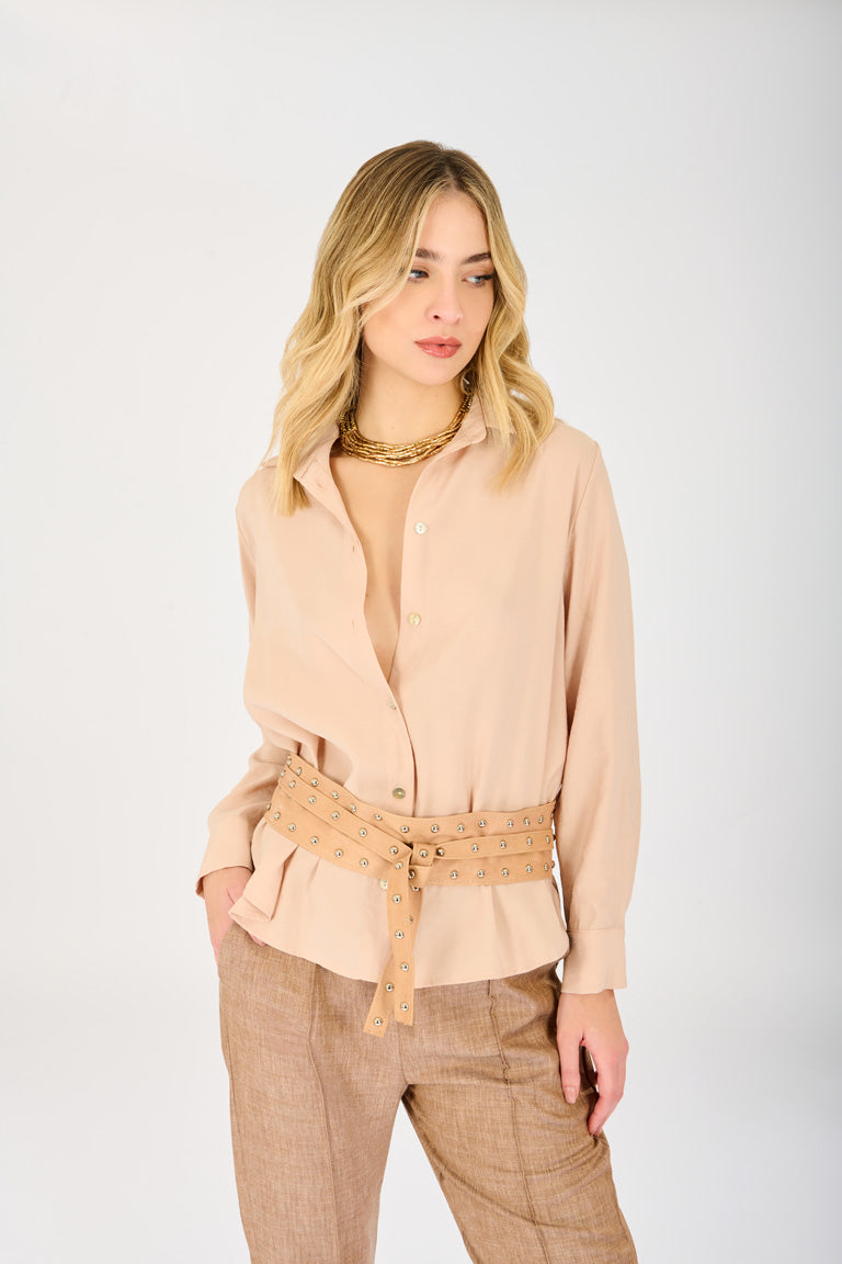 Camicia tessuto mosso
