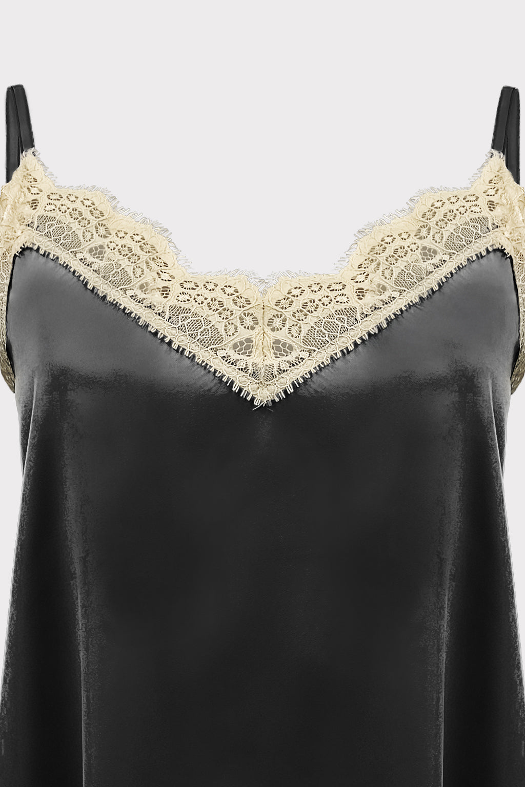 Top lingerie asimmetrico