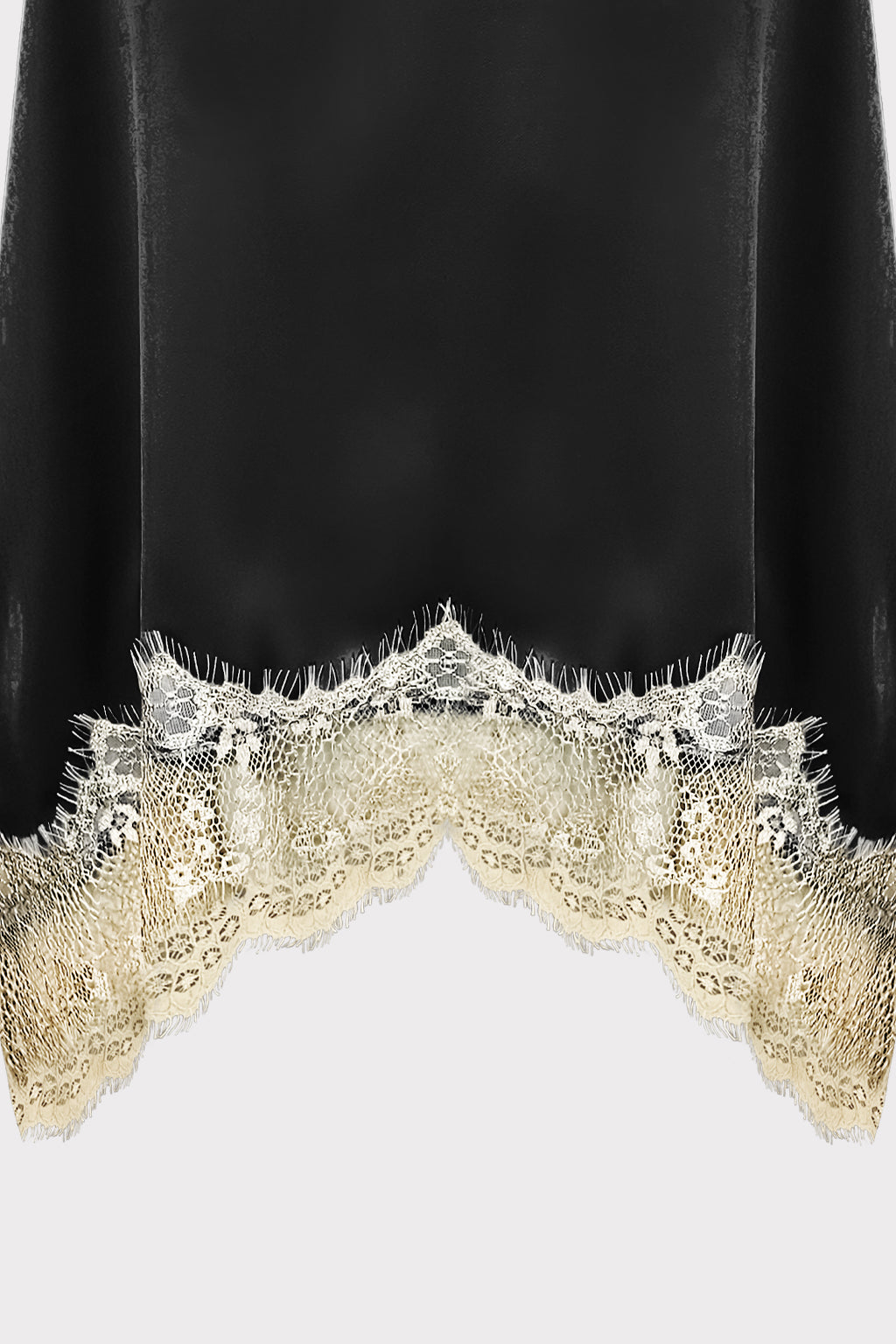Top lingerie asimmetrico