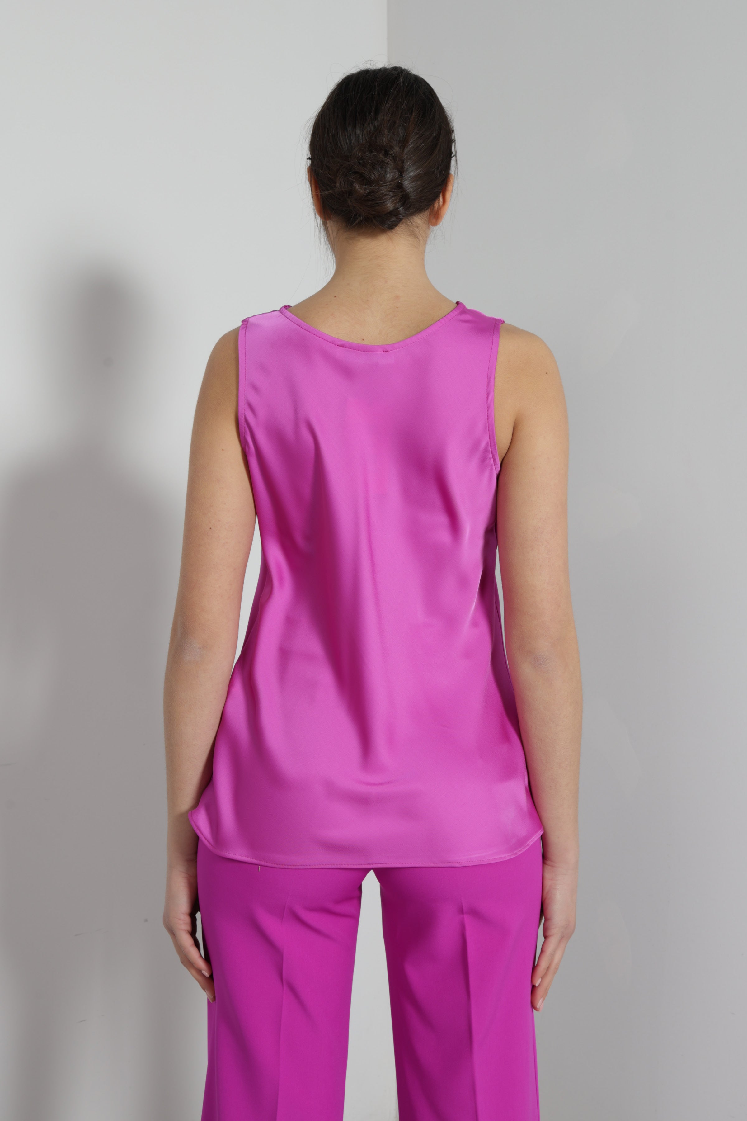 Blusa scollo sciallato